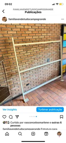 (Com box) Estrutura para cama de casal tipo box industrial