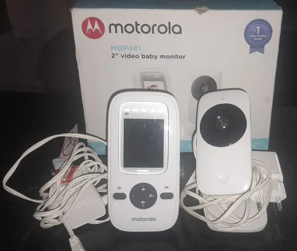 Monitor de bebê Motorola MBP481 2 polegadas - Usado
