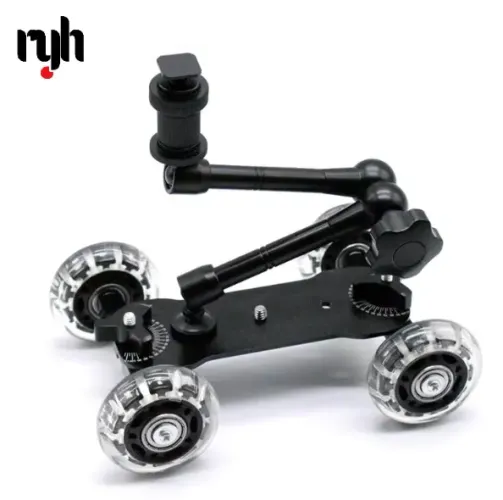 Rolling móvel deslizante dolly estabilizador skater slider 11 "articulando braço mágico 