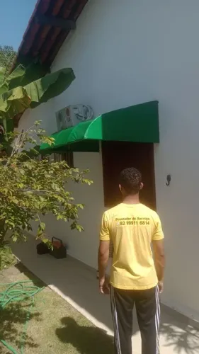 Toldo fixo em Maceió 