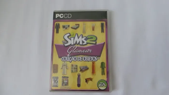 The sims 2 pccd coleção de objetos glamour completo mídia física