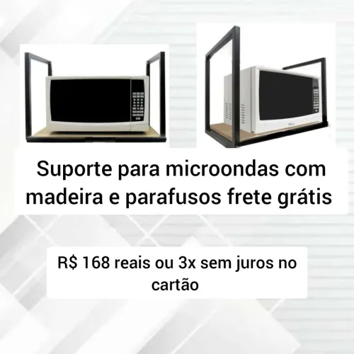 suporte para micro-ondas modelo executivo