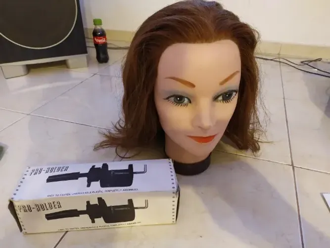 Cabeça Boneca Para Treino Cabeleireiros