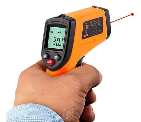 Termômetro Culinário Digital Laser Infravermelho -50º~400º C