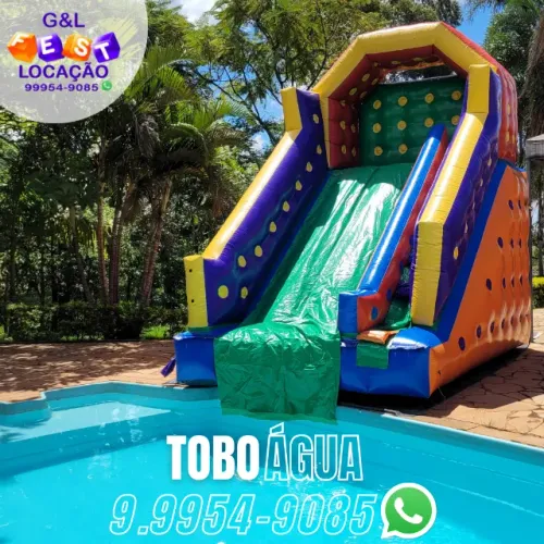 Toboágua Inflável - Locação