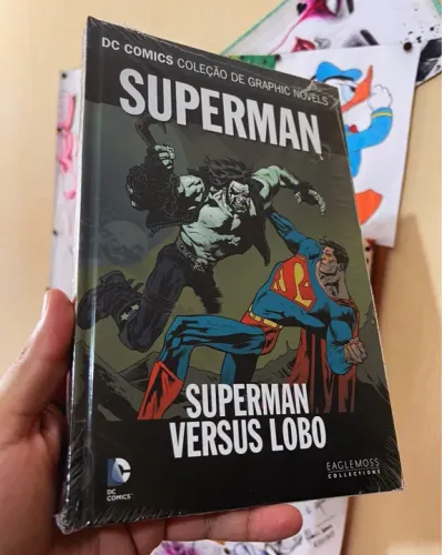 Superman versus Lobo Eaglemoss DC Comics Coleção de Graphic Novels 