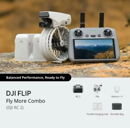 Drone dji flip combo rc2 ( lacrado )