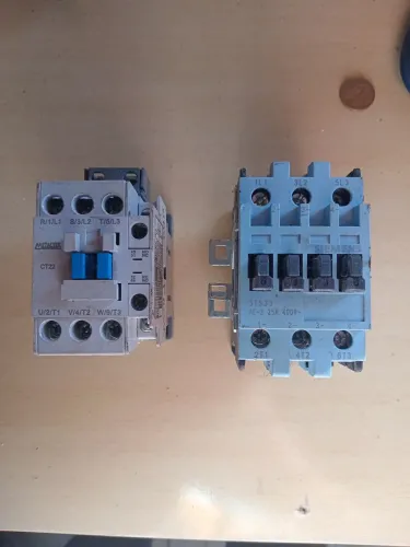 Contator Metaltex CT22 e Siemens 3TS33