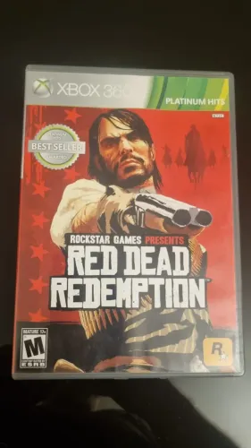 Jogo Red Dead Redemption Platinum Xbox 360 Mídia Física Original Impecável Usado