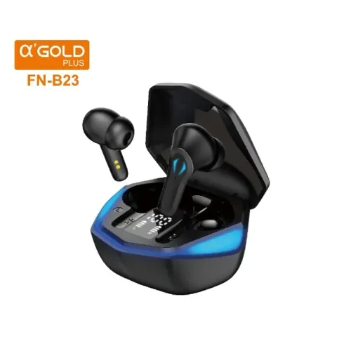 Fone De Ouvido Bluetooth Gamer Sem Fio Com Led Tws Com Microfone