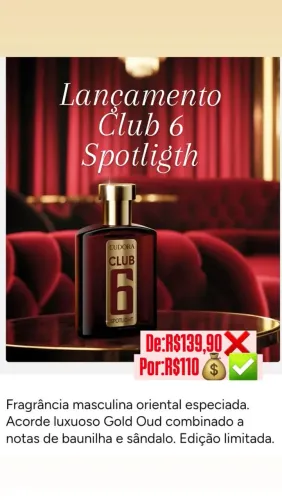 Eudora Club 6 Spotlight - Lançamento