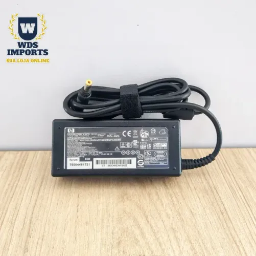Fonte Carregador Notebook Hp 65W 18.5V 3,5A