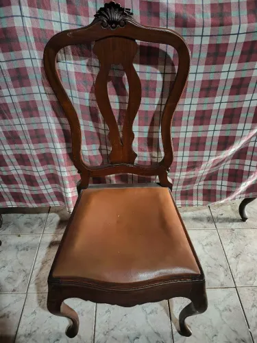 Conjunto de 6 Cadeiras de Jantar Clássica Chipandelle- Design Elegante
