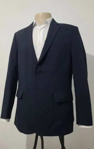Blazer azul marinho Slim Nº 50, bonito, elegante, bem confortável, tecido macio. 