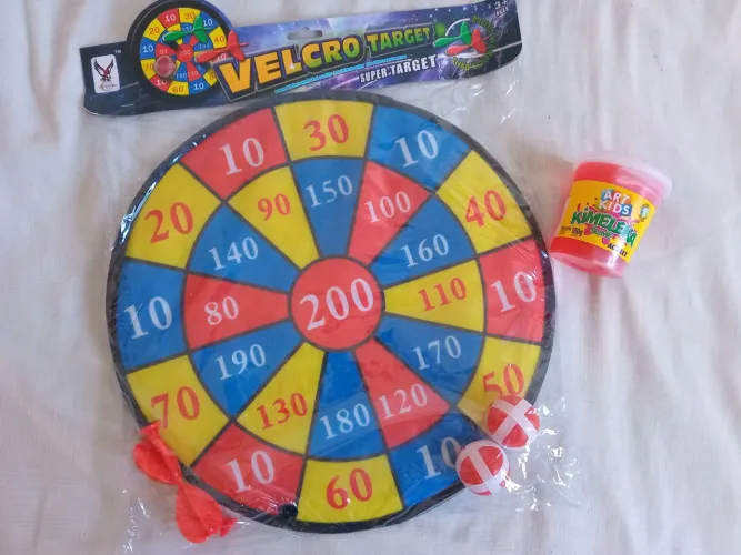 Jogo de Dardos com Velcro - Diversão Garantida!
