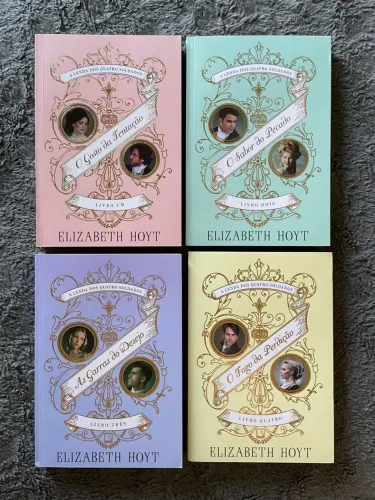 box a lenda dos quatro soldados de elizabeth hoyt