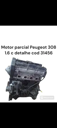 Motor parcial 308 c detalhe 
