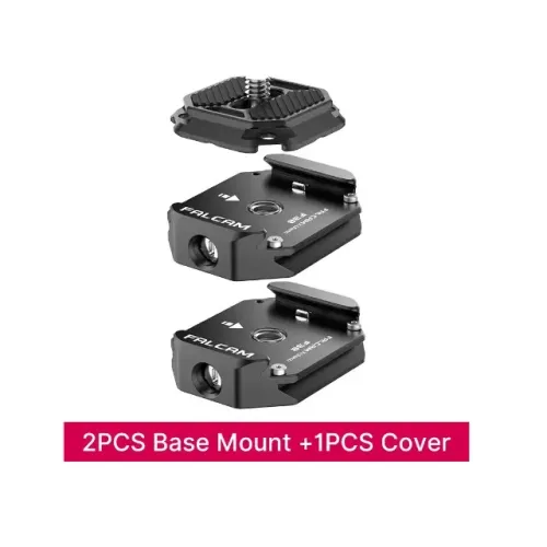F38 Quick Release Ulanzi 2 peças Base Mount + 1 peça cover, caixa original
