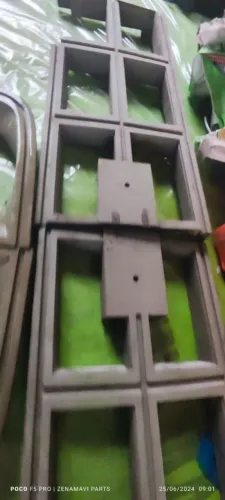 Grade de plástico d10 