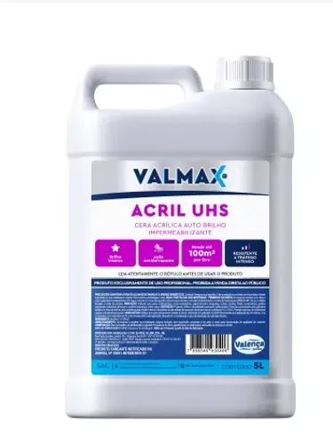 VALMAX CERA ACRILICA ACRIL UHS 5L CX C/2