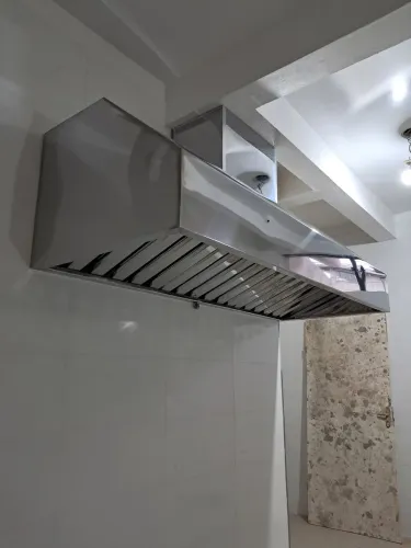 Coifa Industrial e residencial em inox 