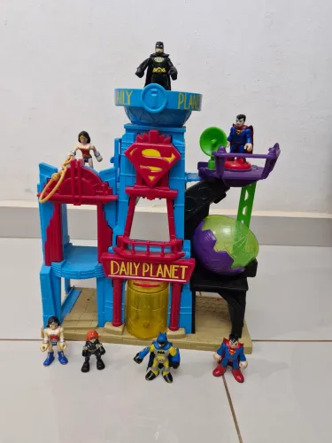 Playset Daily Planet Super Amigos Fisher Price