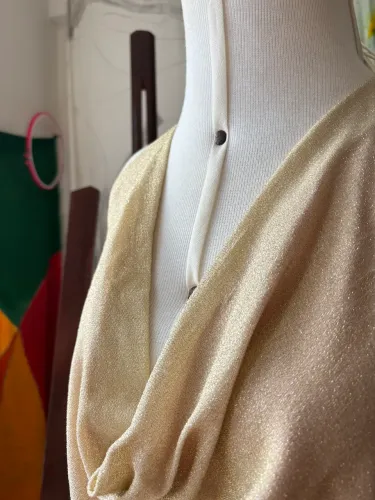 Vestido dourado!