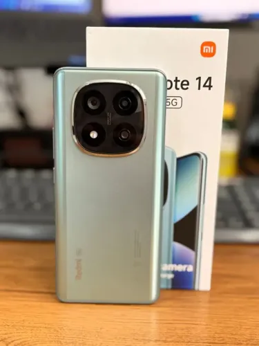 Xiaomi Redmi Note 14 Pro Plus 5G 256+08 com NFC Lacrado Preto Azul R$2199,00