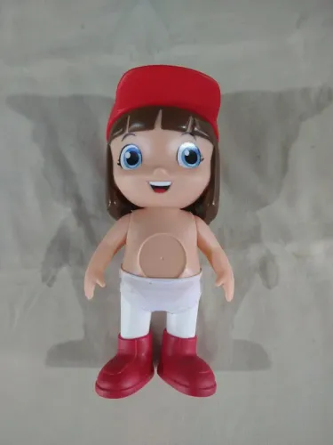 Boneca Gi Neto Aventureira 27cm.