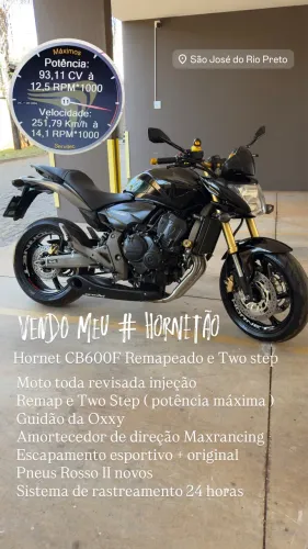 Hornet CB600F Remapeado e Two step