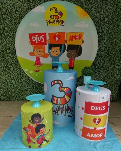 Kit Decoração pegue e monte