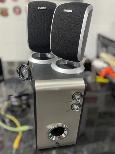 kit de caixas de som Clone 2.1 Home Theater System