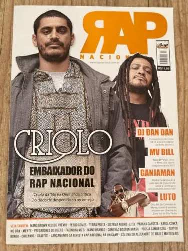 Revista Rap Nacional ed #07 Criolo Rapper