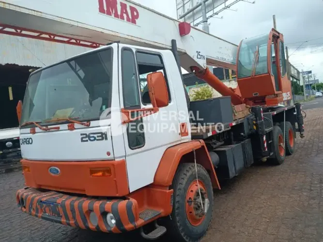 Caminhão ford cargo 2631 guindaste imap 25.00