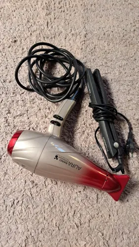 Secador e Prancha de Cabelo Mondial e Gama