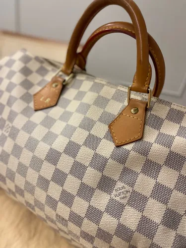 Bolsa Louis Vuitton Speedy Damier Azur Original