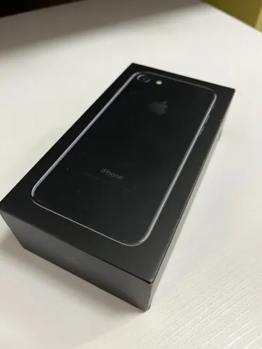 Caixa iPhone 7 Jet Black Original (negócio o aparelho tbm)
