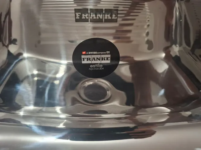 Tanque Franke inox 12856 500x400 alto brilho