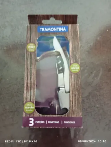 Saca Rolha abridor inox