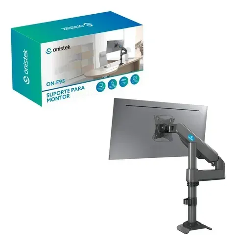 SUPORTE PARA MONITOR ARTICULADO PISTAO GAS 17 A 30 ON-F95 ONISTEK