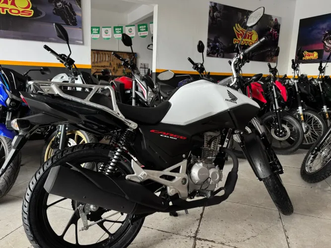 Honda CG 160 Cargo  2025 0km - Branca - Nova