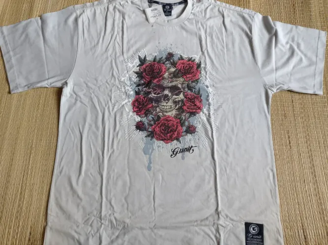 Camiseta G Unit - Caveira e Rosas