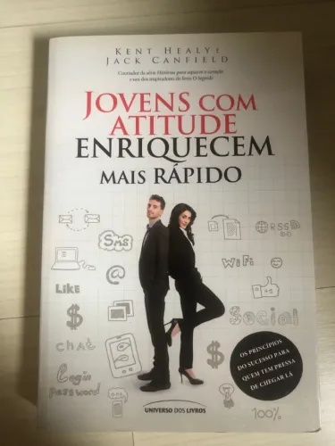 Livro Jovens com Atitude Enriquecem Mais Rápido