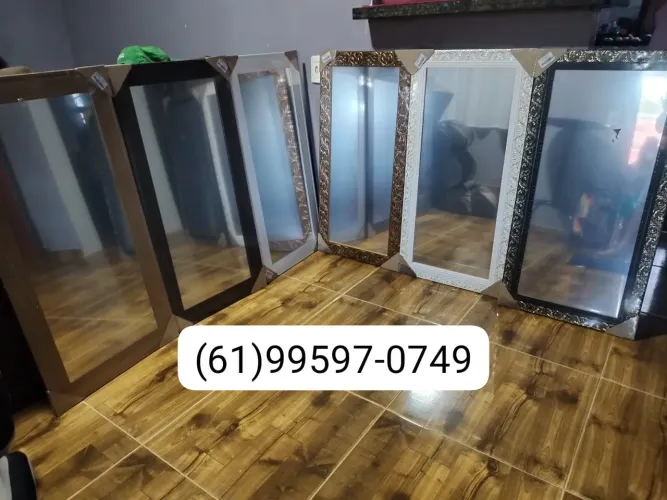 Espelhos emoldurado 100x50 NOVOS