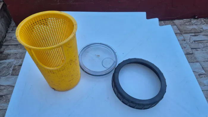 Kit tampa acrilica + pré filtro JACUZZI 1,5 CV