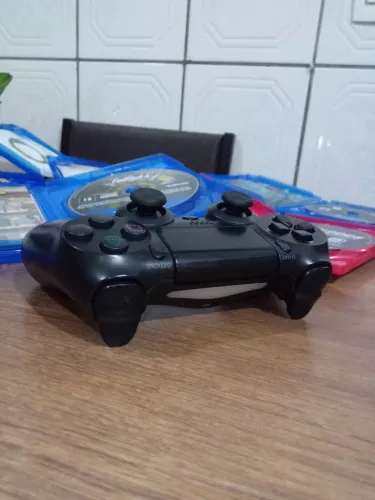 5 Jogos e 1 Controle de PS4 - Aceito Trocas