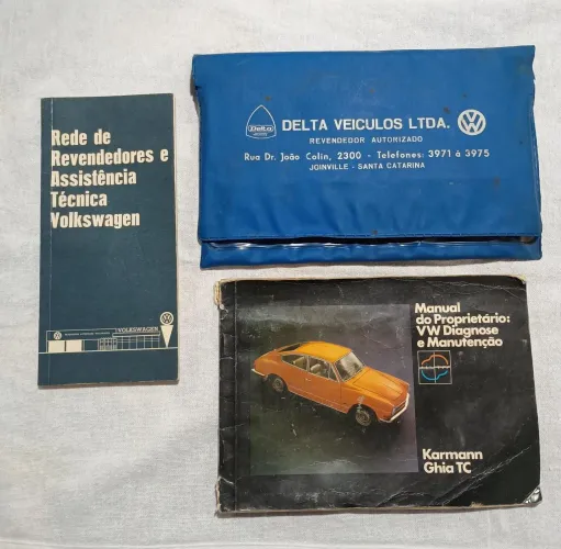 Manual Proprietário Karmann Ghia TC 1974