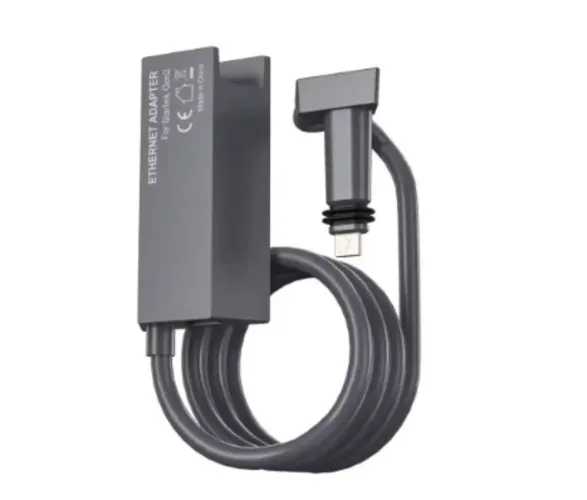 Adaptador Gen 2, RJ45 Fêmea para Starlink Via Satélite V2 Conexão de Rede Rápida