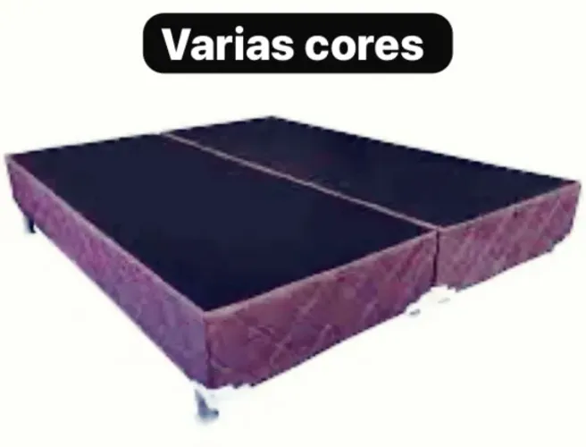 Cama box suporte casal