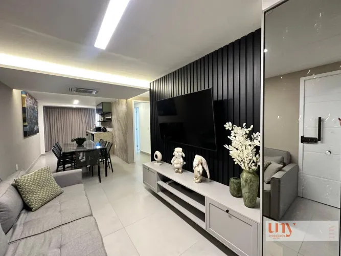 Apartamento com 2 quartos todo mobiliado em Camboinha
